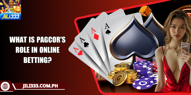 What is PAGCOR's role in online betting?
